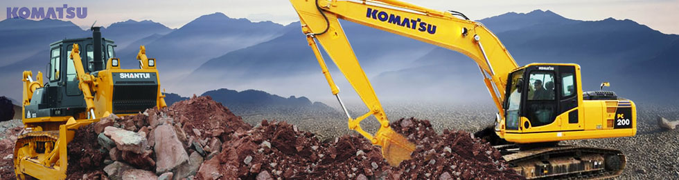 second hand komatsu excavator