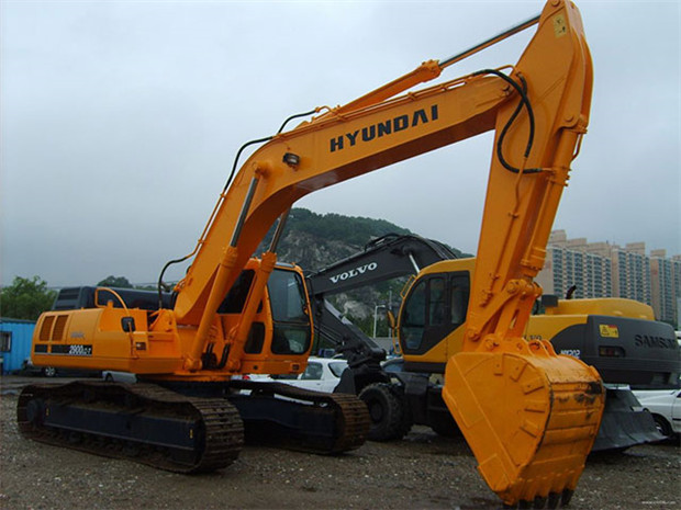 Hyundai excavator