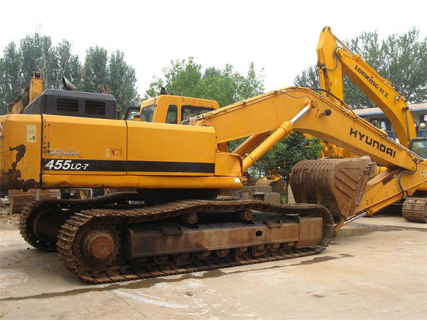 Hyundai excavator