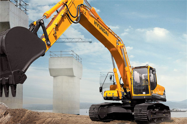 Hyundai excavator