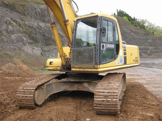 Komatsu excavator