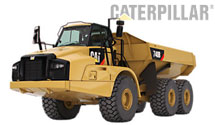 CAT 725C dumper truck