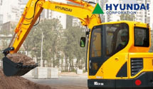 used hyundai excavator